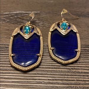 Kendra Scott blue earrings